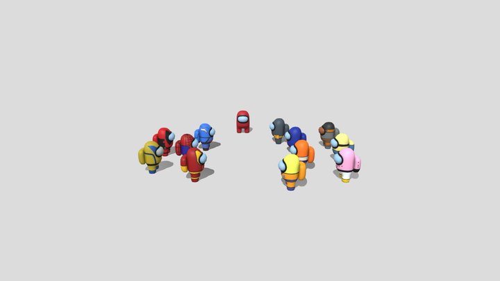 Imposter Skin Pack 3D Model