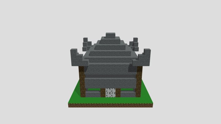 Minecraft scene 3D Model
