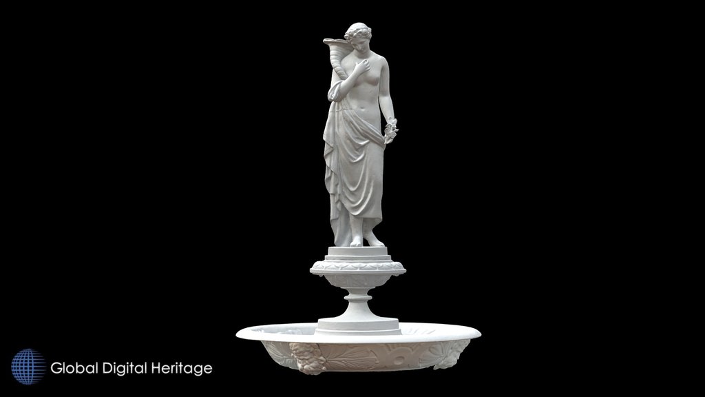 Sculptural fountain La Manola (1)