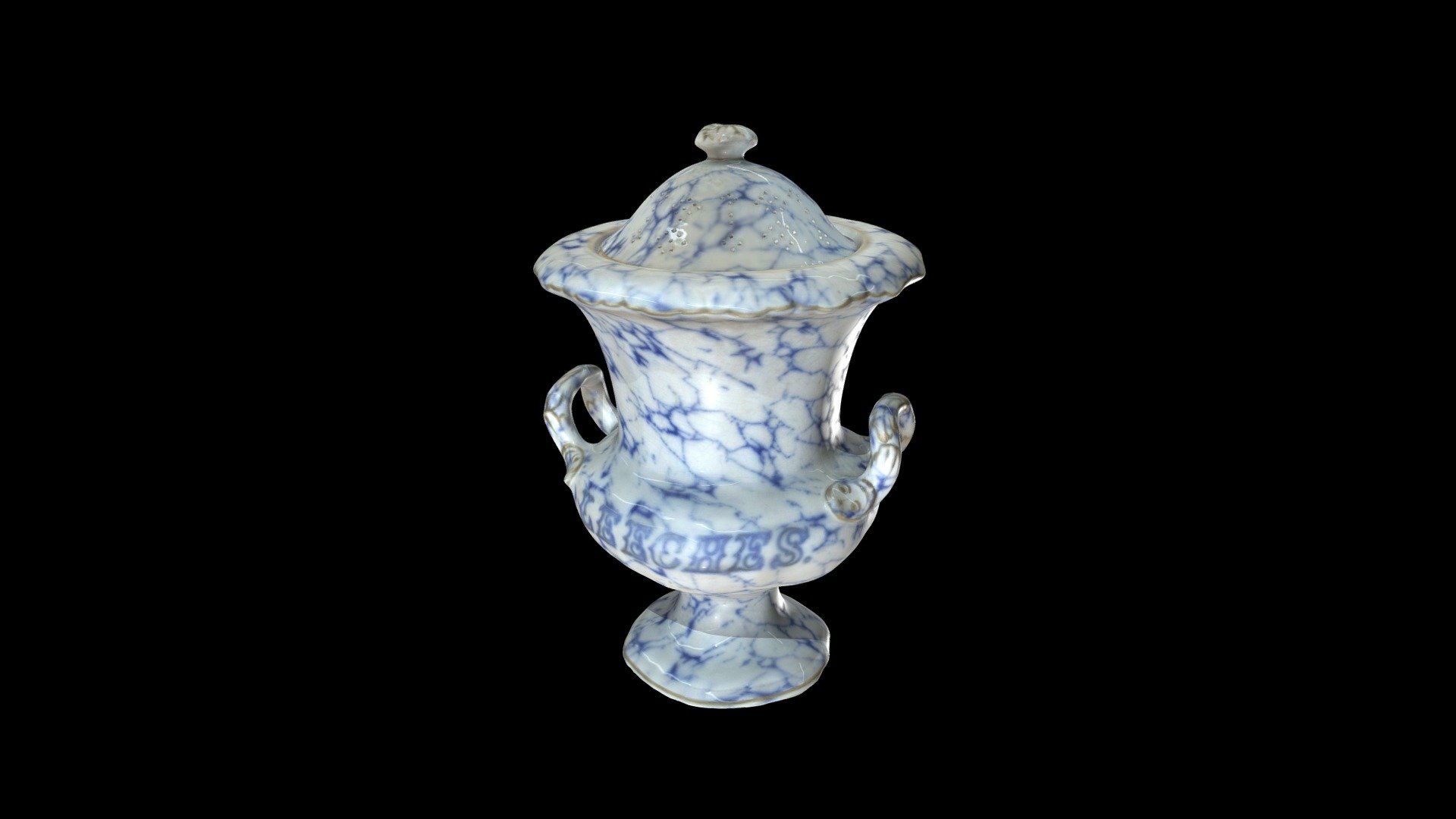 Pharmacy Leech Jar — Sketchfab embed 3D viewer