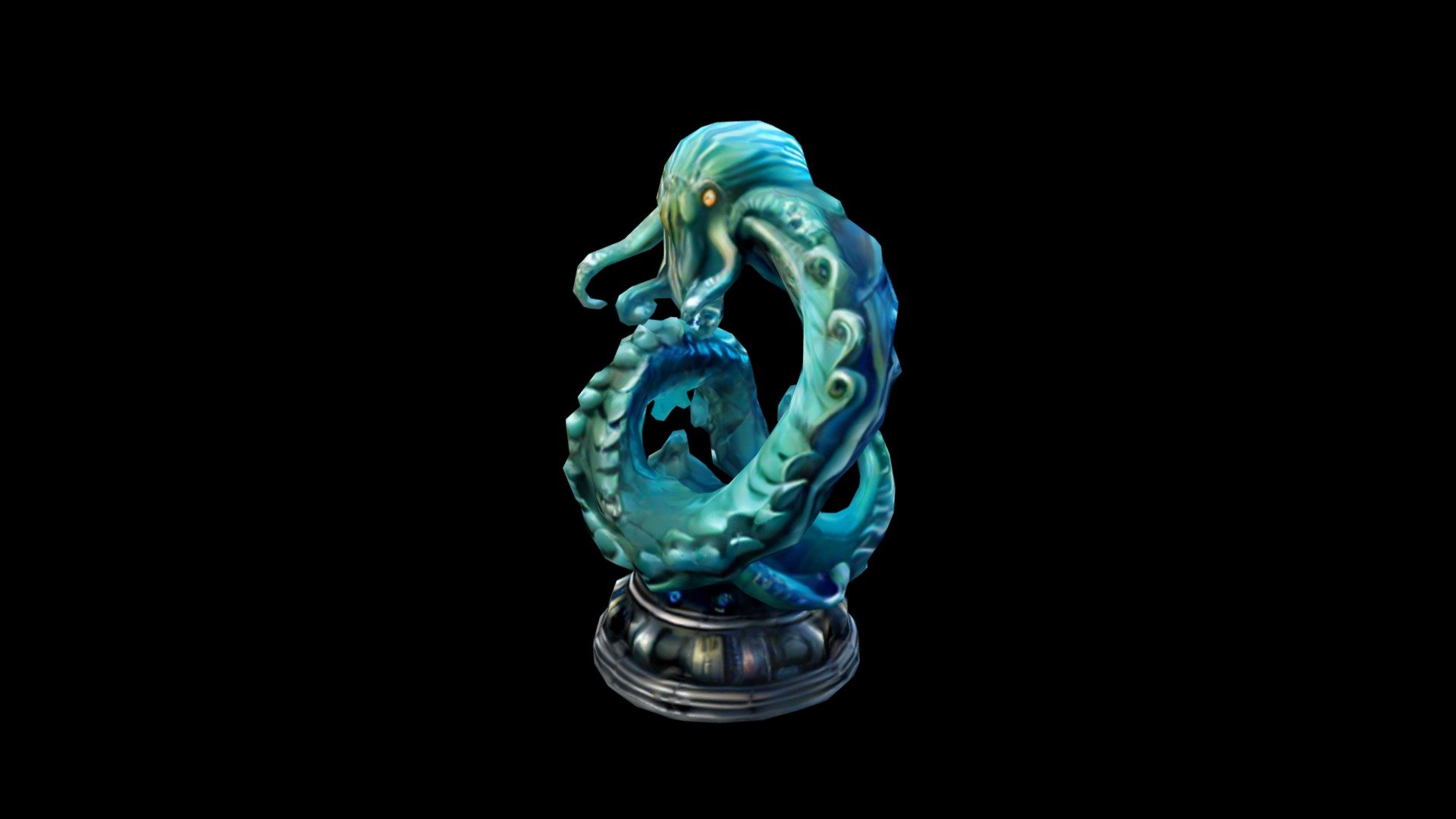 3D Render of Octopus Statue - Download Free 3D model by klrxyz [2cfa743 ...