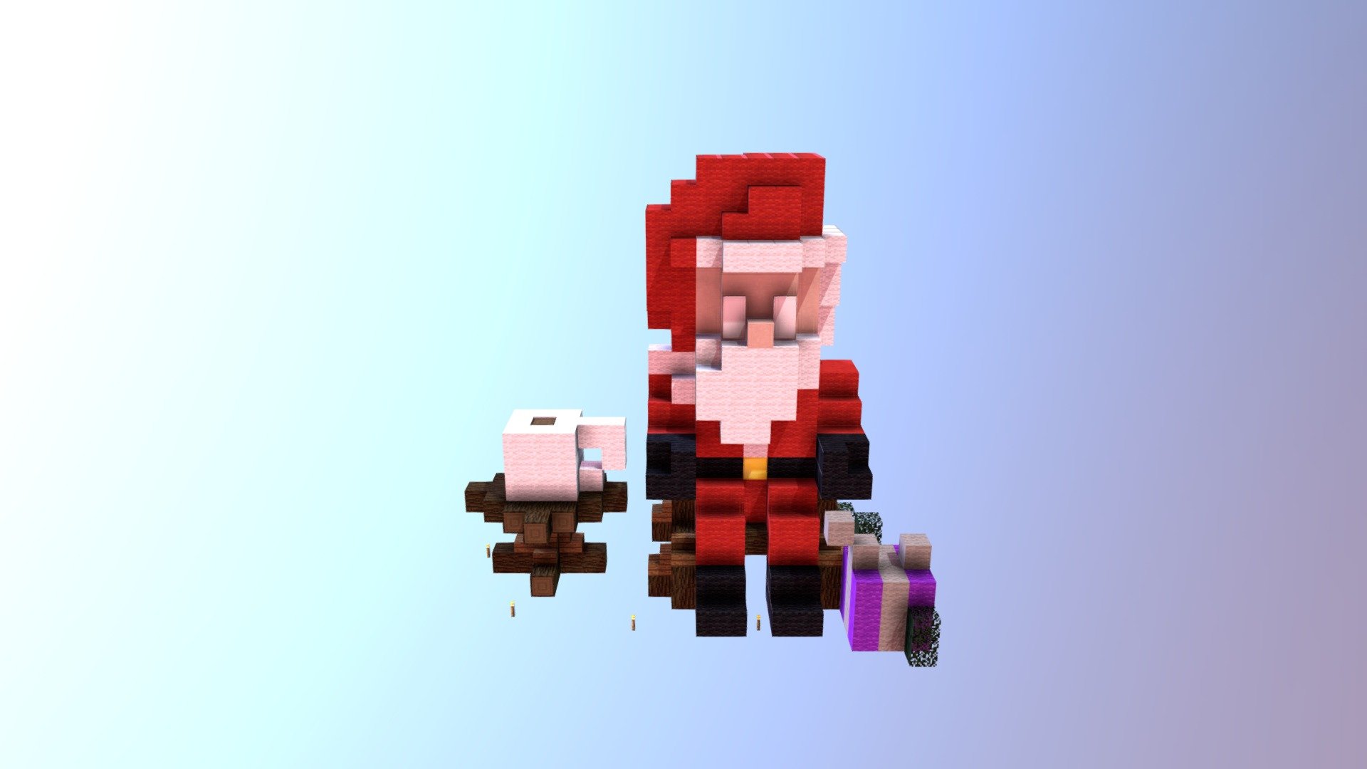 Santa - 3D model by max5644 [2cfa87a] - Sketchfab