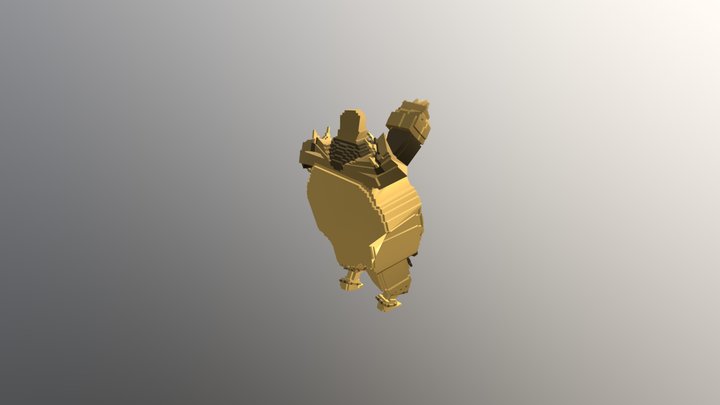 Bellydancing Smough 3D Model
