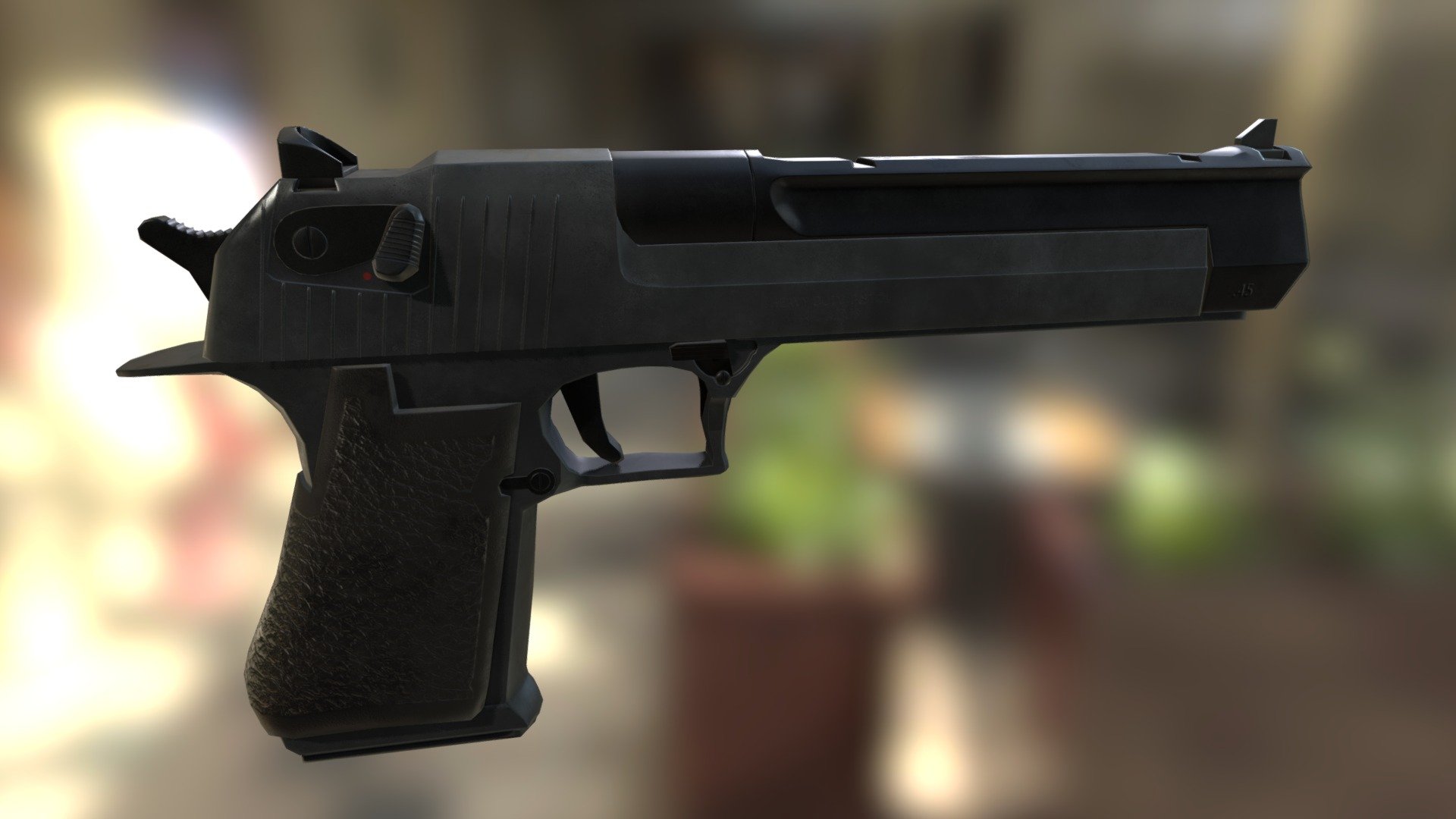 Desert Eagle Pistol - Buy Royalty Free 3D model by Ironbelly Studios ...