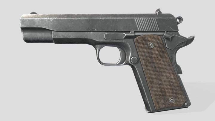 Colt m1911 3D Model