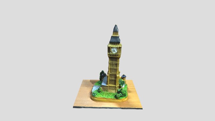 Big Ben Souvenir 3D Model