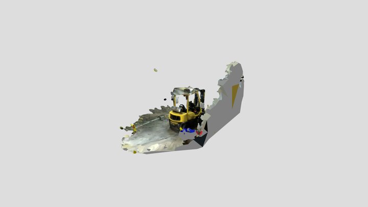 forklift scan 3D Model
