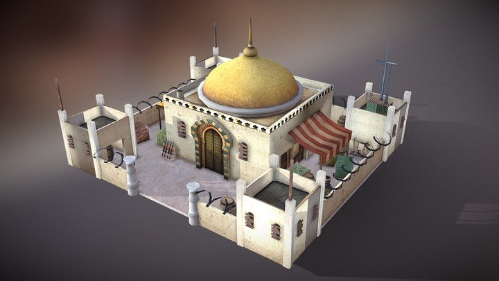 GLA Command Center 3D Model