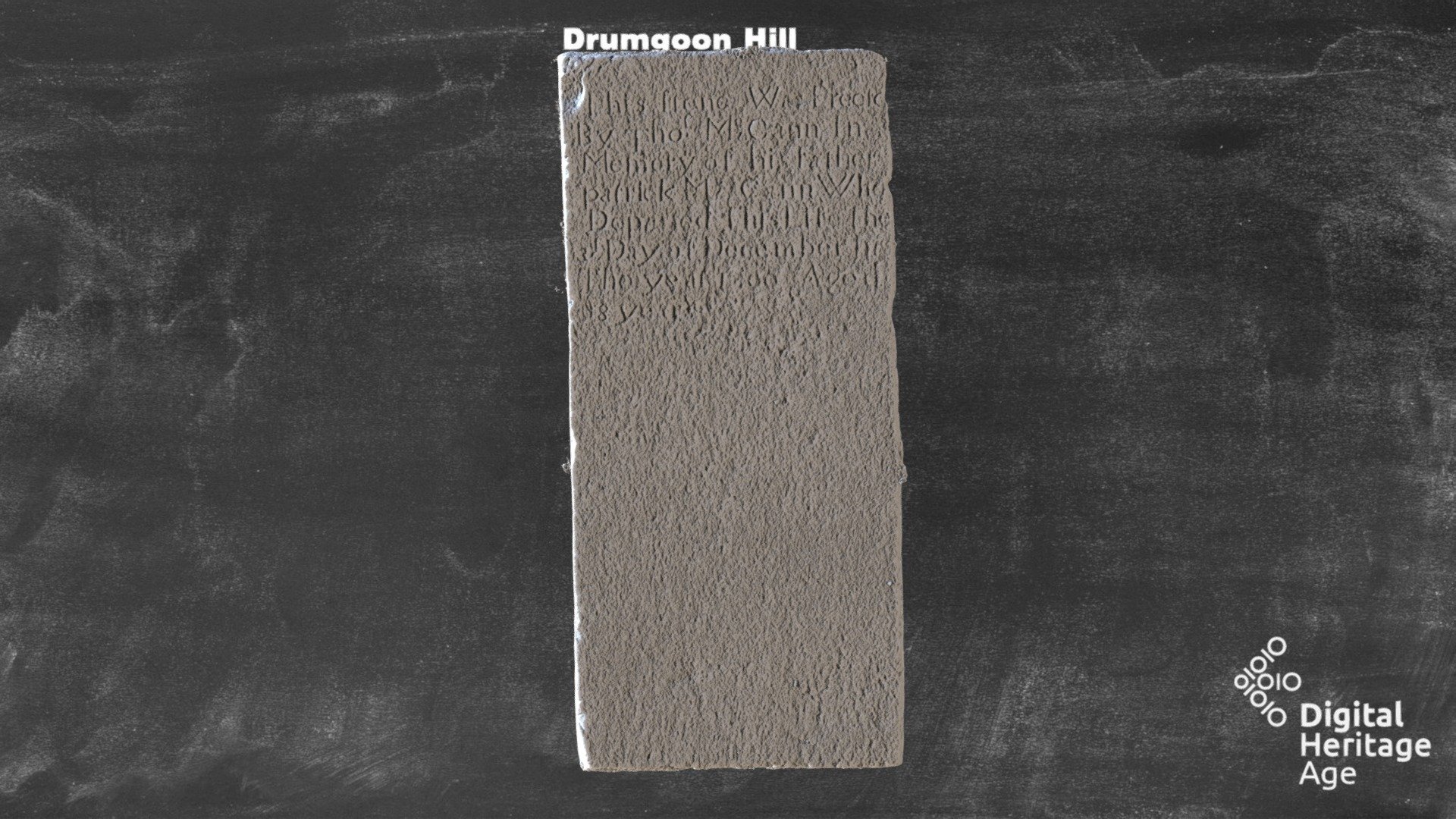 Drumgoon Hill - Old Graveyard - Headstone 270