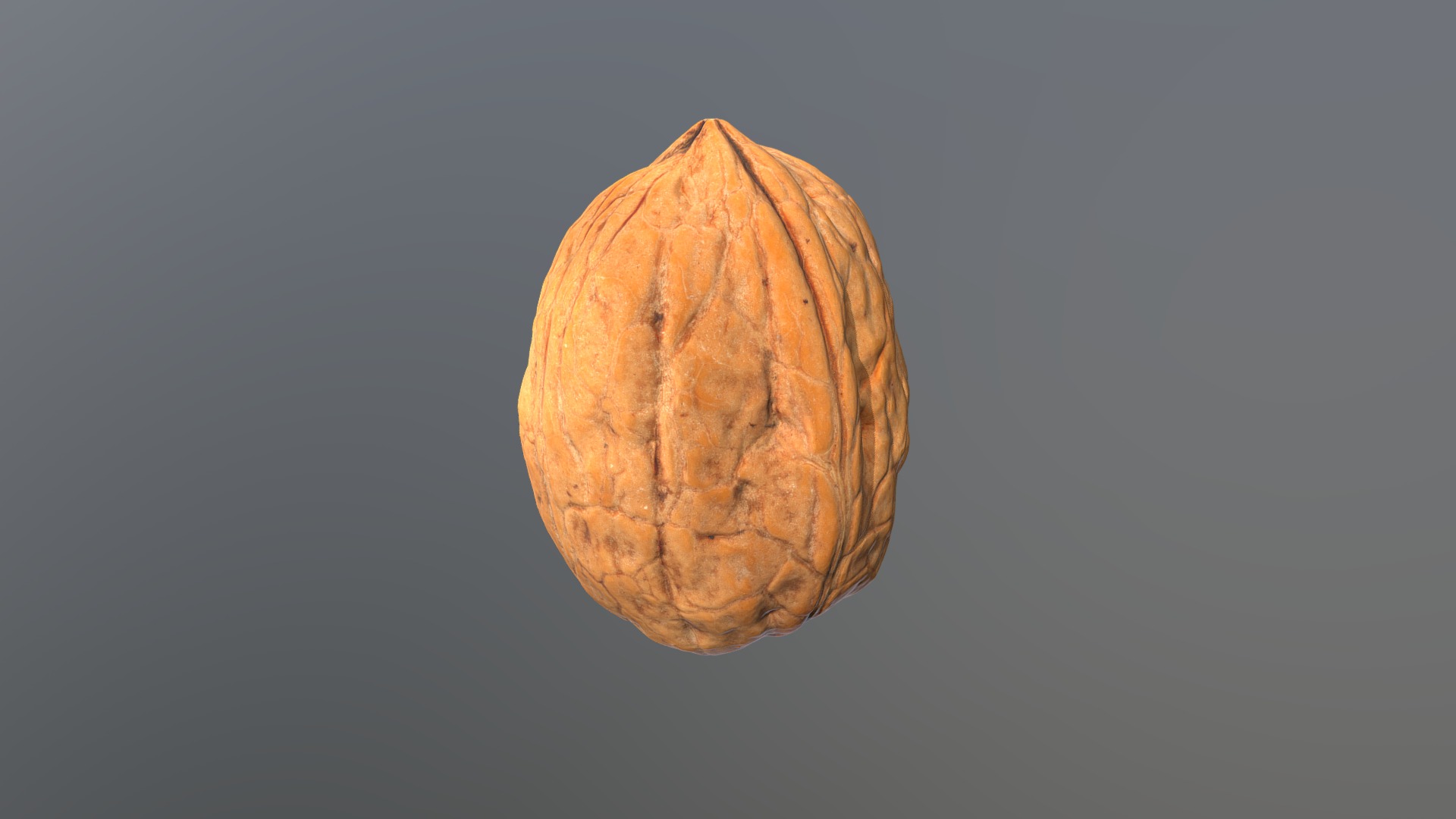 3D model walnut – high resolution - This is a 3D model of the walnut - high resolution. The 3D model is about a close up of a fruit.