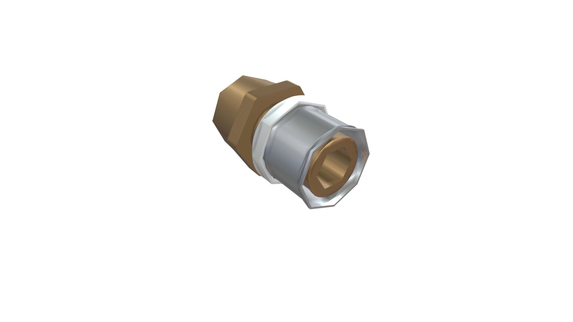 PolySure - Brass - Male BSP Adaptor