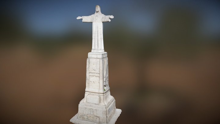 Cristo Redentore 3D Model
