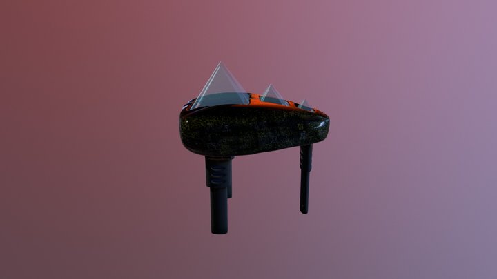 Sky Pebble Competition Piece 3D Model