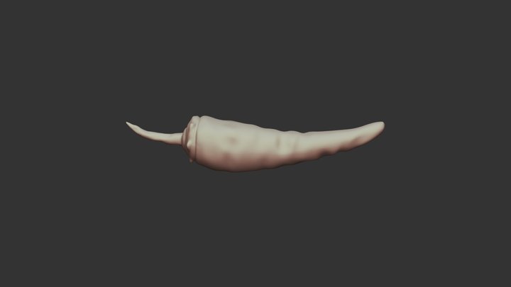 Chilli 3D Model