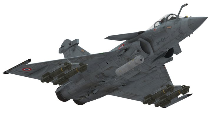 Rafale C F3 with AASM-250 Hammer