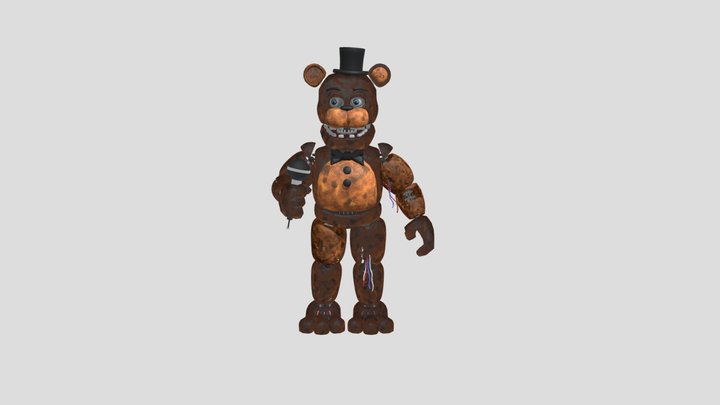 Withered Freddy Fazbear 3D Model