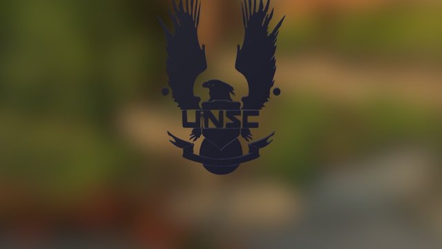 UNSC Logo 3D Model