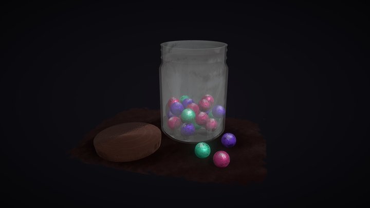 the jar. 3D Model