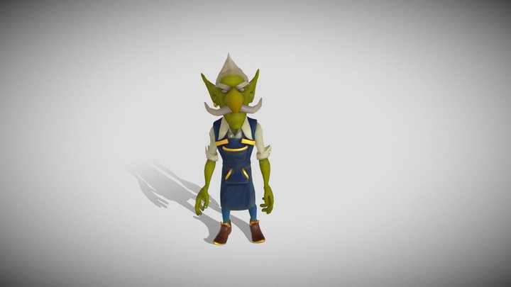 Goblin Idle 3D Model