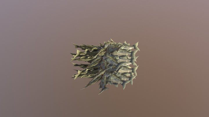Fish In A Barrel 3D Model