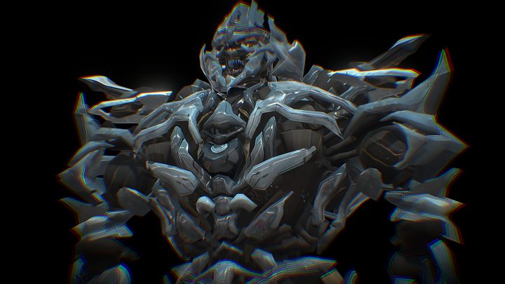 Megatron | Transformers 2007 | Rigged 3D Model