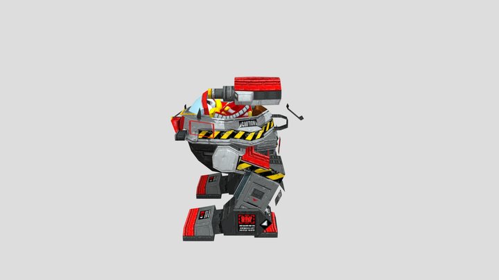 Sonic Adventure 2 Battle - Eggman Egg Walker 3D Model