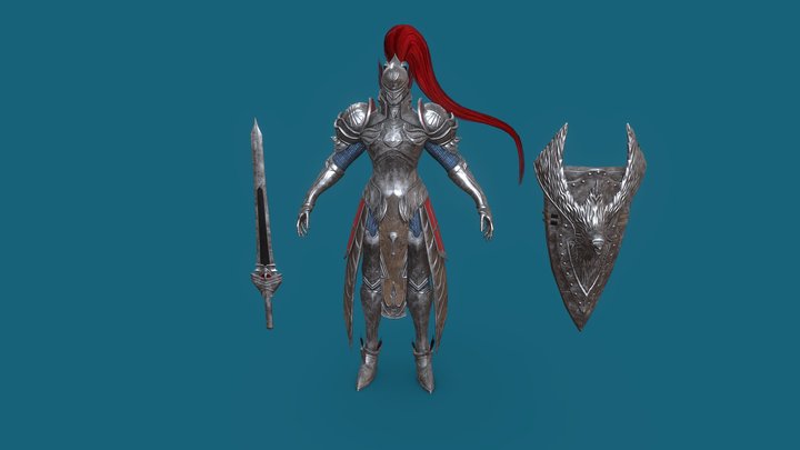 Knight 3D Model