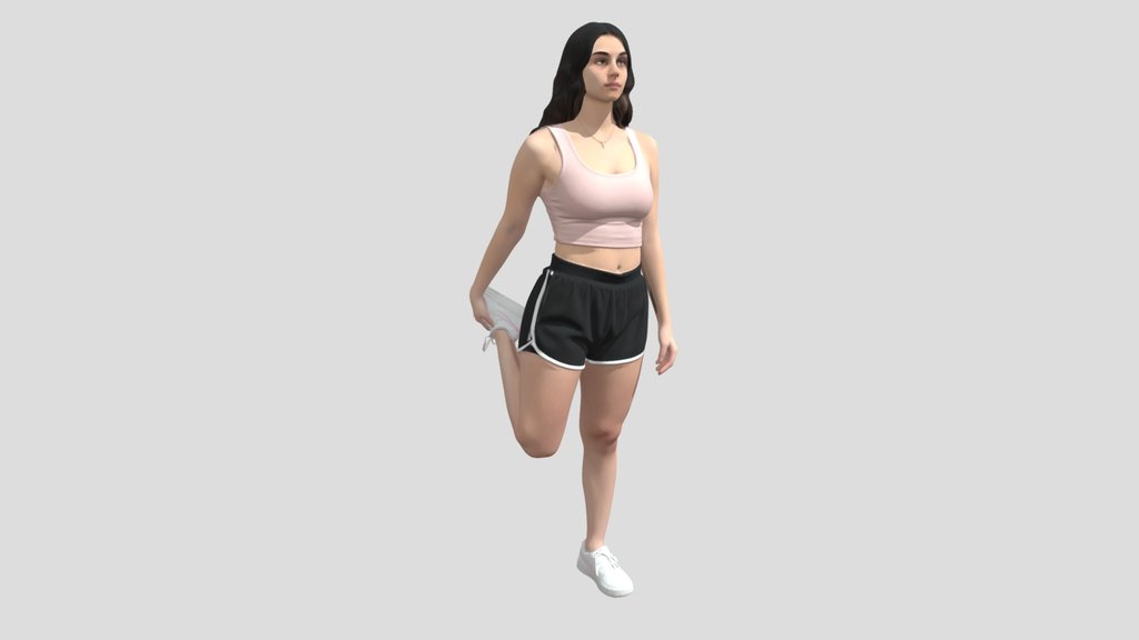 Quad Stretch Pose