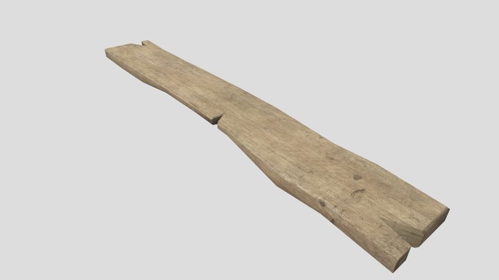 Ye Trusty Plank 3D Model