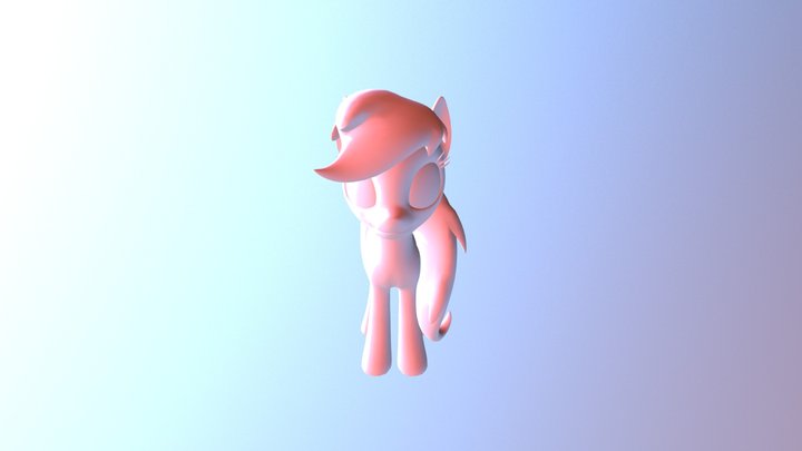My little pony 3d model 3D Model