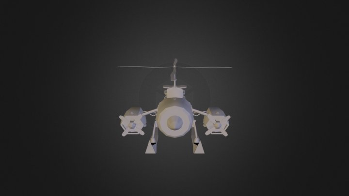 helicopter 3D Model