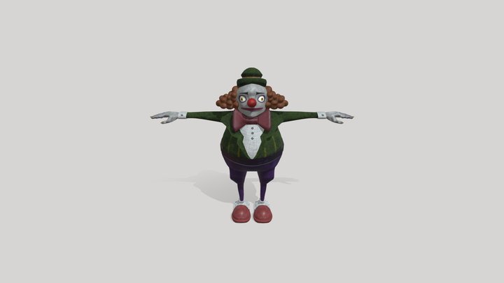 Payaso - Mr. Bowtie 3D Model