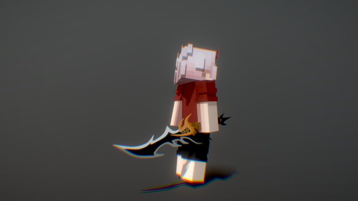 Evolution Vortex Dagger 3D Model