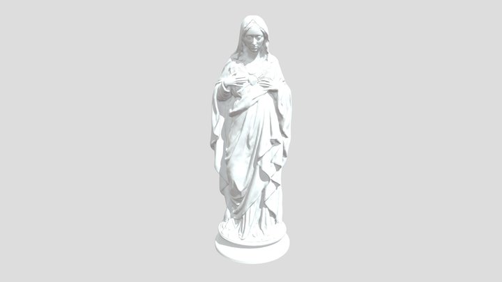 Virgin Mary Statue, Immaculate Heart