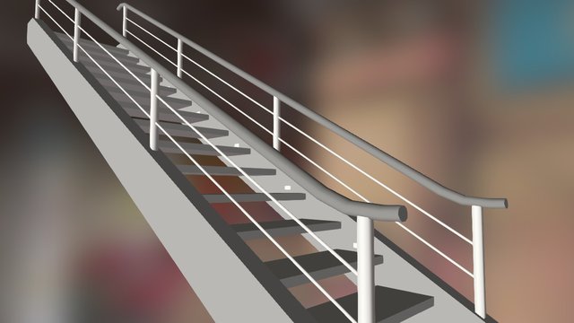 Stair 3D Model