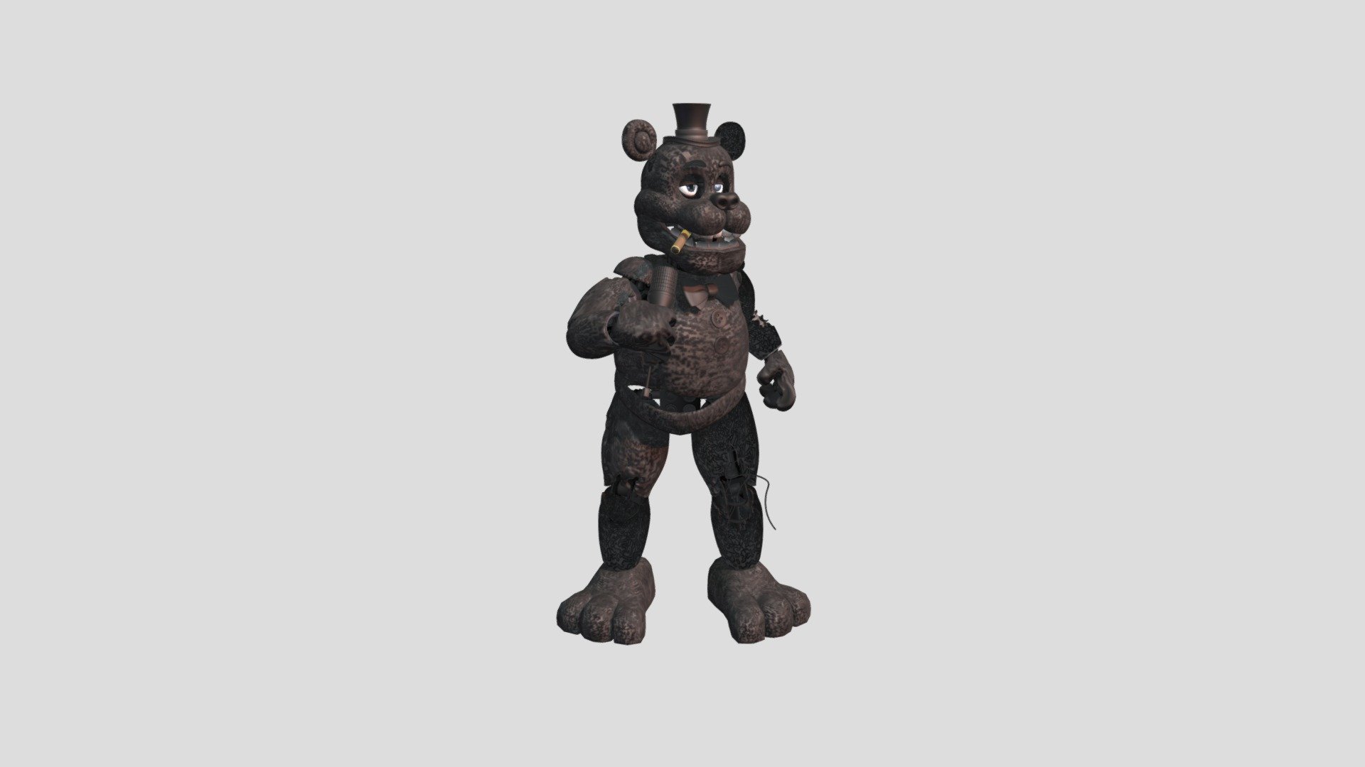 Withered Freddy Jumpscare - Download Free 3D model by Phoenix  (@PhoenixProductions) [2d6a70d]