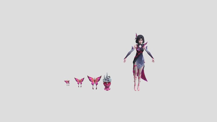 Zhuxin Skin Default 3D Model