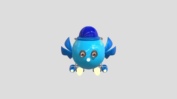 Bird Plane 3D Model