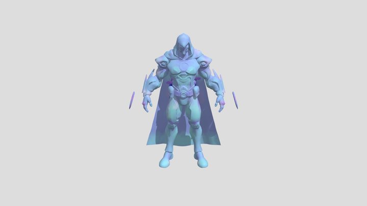 Marvel Rivals - Moon Knight S1 3D Model