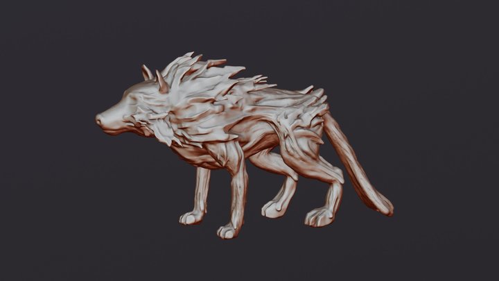Plant Dog 3D Model