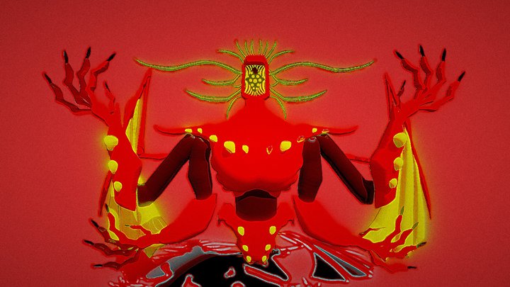 The New God Incident 3D Model