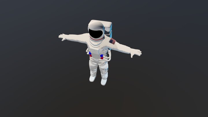 Astronaut 3D Model