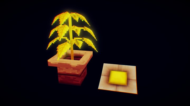 Yellow Herb - Resident Evil 3D Model