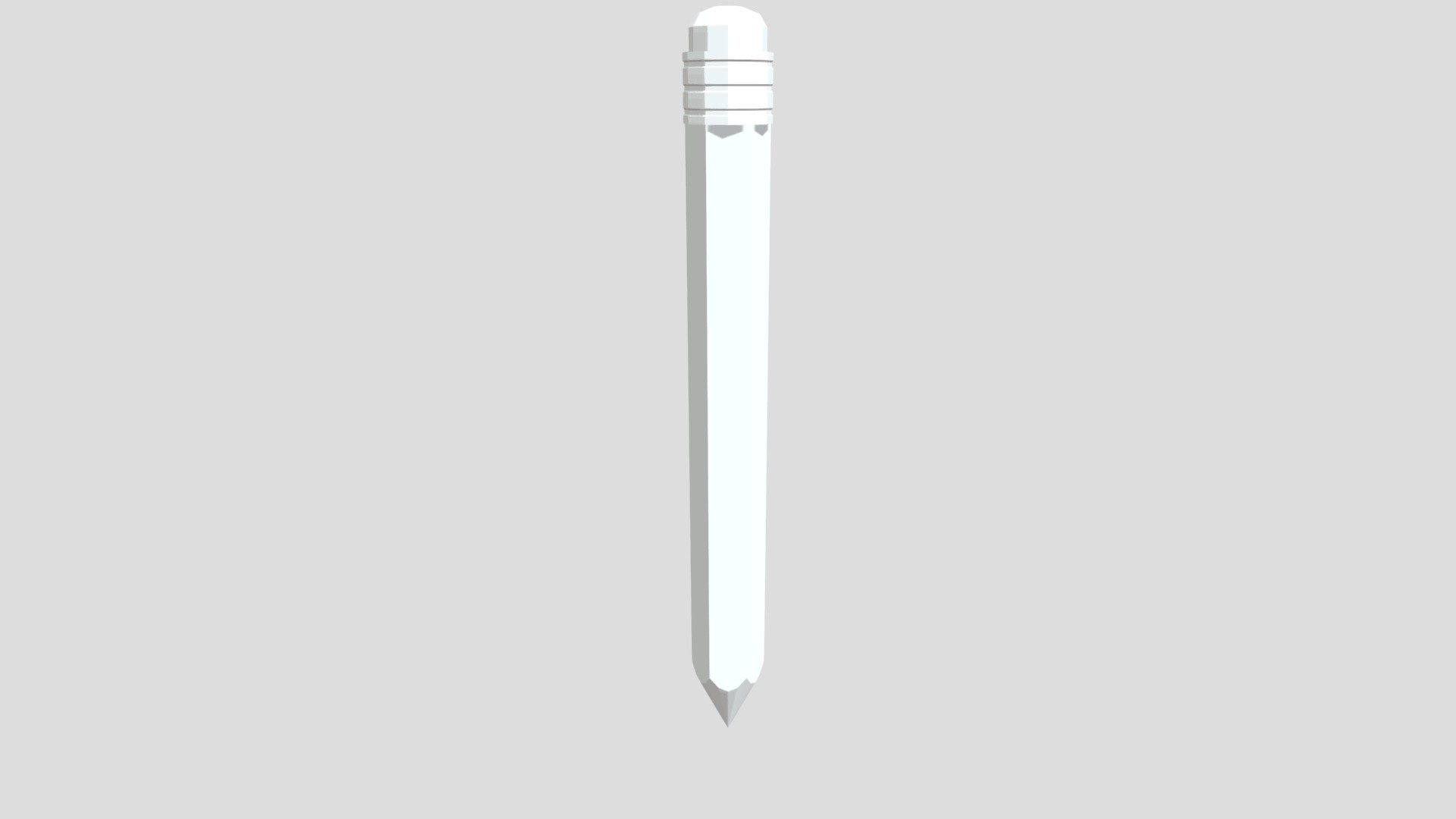 Pencil from Poly by Google — Sketchfab embed 3D viewer