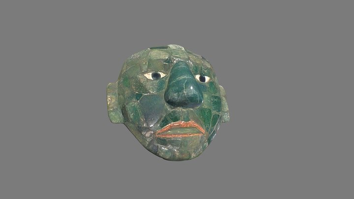 Máscara de mosaico 3D Model