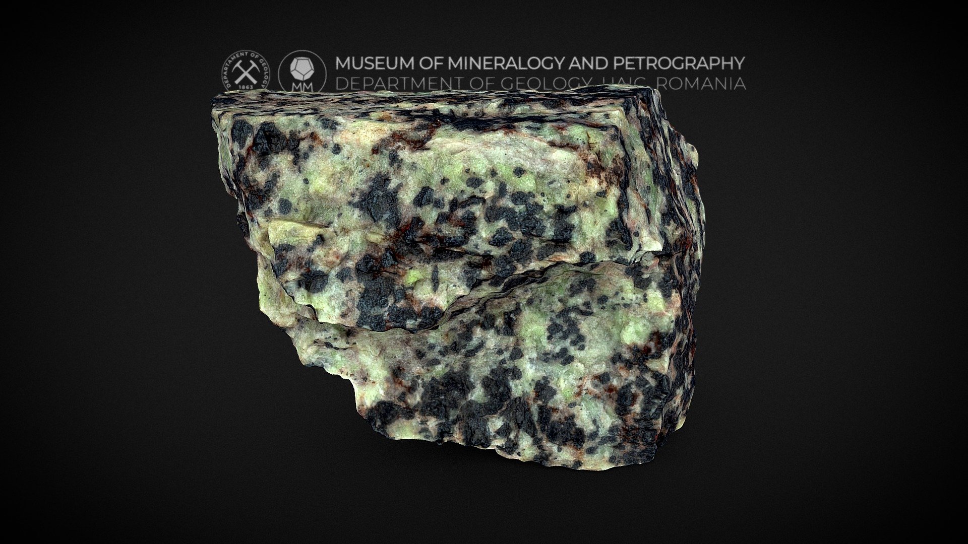 Willemite mineral under daylight - 3D model by Museum of Mineralogy and ...