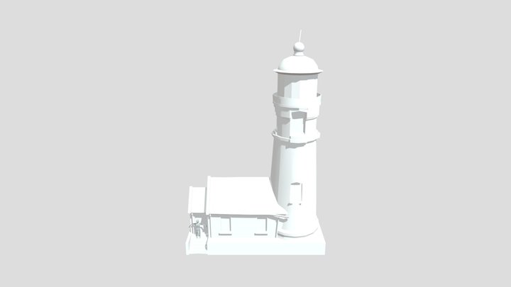 BY THE OCEAN - House model 3D Model
