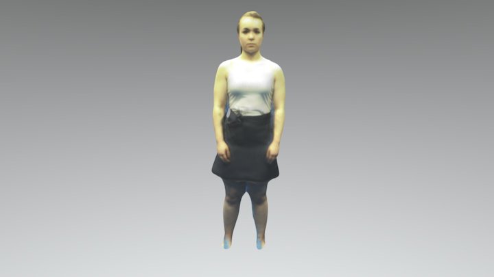 Mini Belted Shirt 3D Model