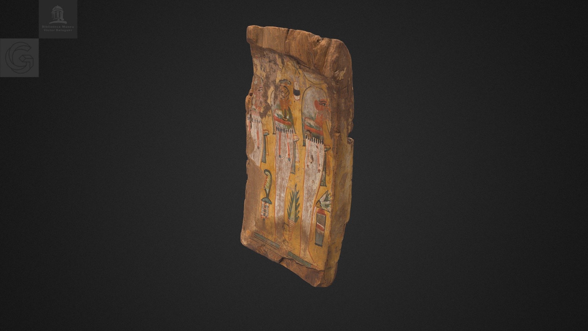 Fragment de sarcòfag, BMVB