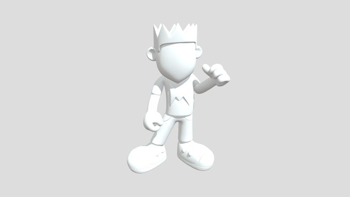 Mason Pointing At Himself For Some Reason 3D Model